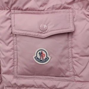 Mxxcler Maya Matte Hooded Down Jacket Pink Pocket