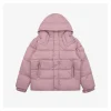 Mxxcler Maya Matte Hooded Down Jacket Pink