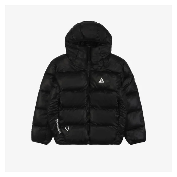 Nike ACG Therma-FIT Hooded Puffer Jacket Black Front side