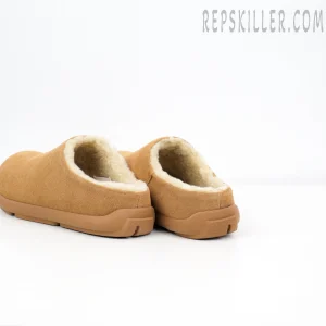Premium Jade Slipper Caramel Brown Heels
