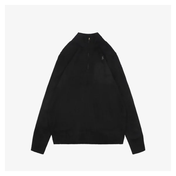 Ralph Lauren Small Pony Quarter-Zip Sweater Front side