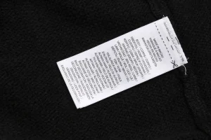Ralph Lauren Small Pony Quarter-Zip Sweater Wash tag