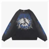 Saint Michael Baby Tadpole Print Crewneck Sweatshirt