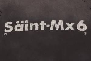 Saint Michael CHAOS Distressed Crewneck Sweatshirt Front side Print