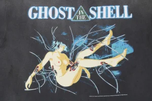 Saint Michael Ghost in the Shell Graphic Shirt Front side print