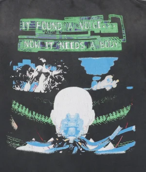 Saint Michael Ghost in the Shell Graphic Shirt Back side print
