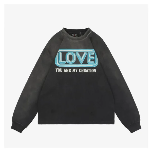 Saint Michael Origami Love Heart Print Shirt