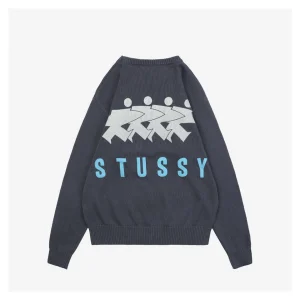 Stussy Surfer Graphic Knit Sweater