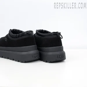 Tasman Weather Hybrid Slipper 'Black' Heels