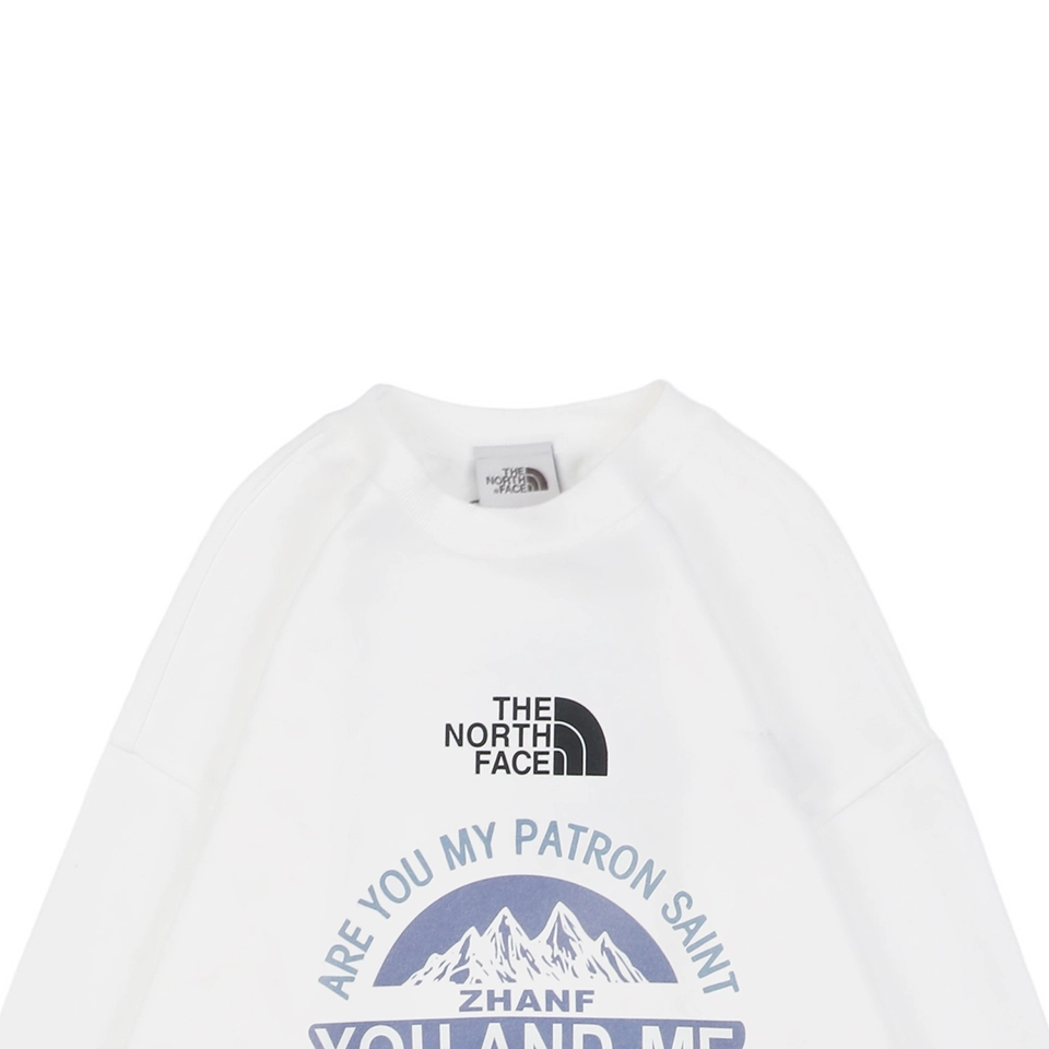 The North Face Mountain Graphic Sweatshirt White