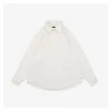 We11done Corduroy Embroidered Shirt (White/Black)