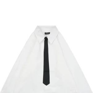 We11done Tie Detail Oversized Shirt