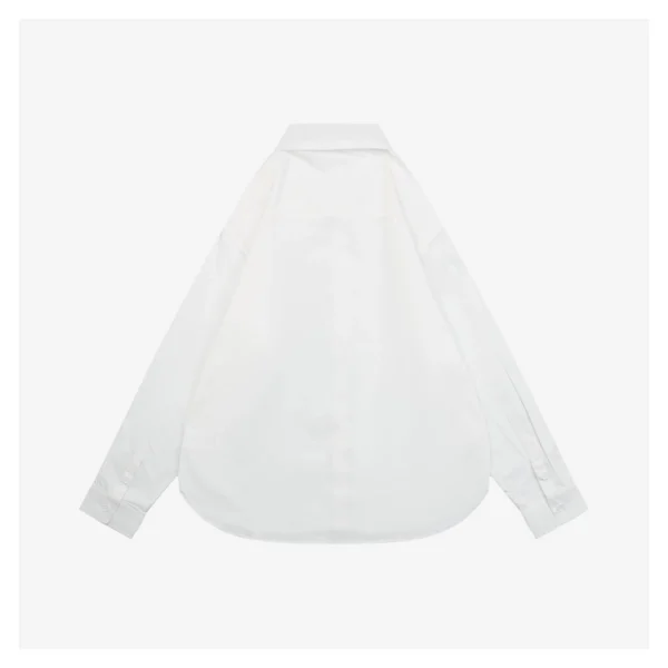 We11done Tie Detail Oversized Shirt Back side