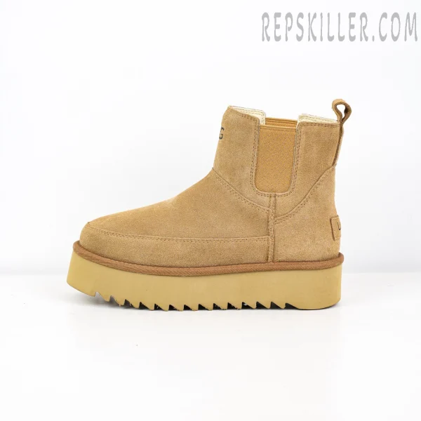 Wmns Chelsea Platform Mini Boot 'Chestnut'