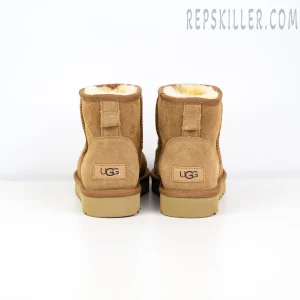 Wmns Classic Mini II Boot 'Chestnut' Heels