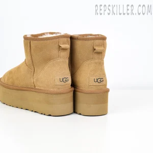 Wmns Classic Mini Platform Boot 'Chestnut' Heels