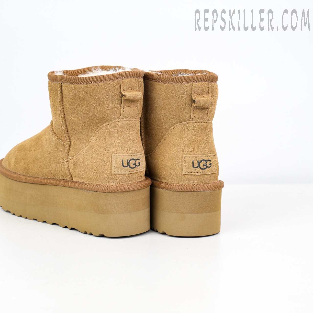 Wmns Classic Mini Platform Boot 'Chestnut' Heels