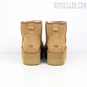 Wmns Classic Mini Platform Boot 'Chestnut' Heels