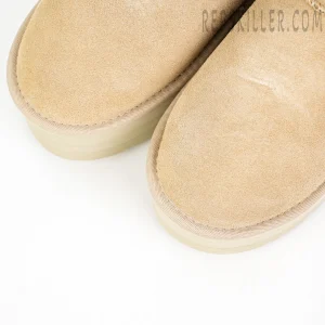 Wmns Classic Mini Platform Boot Sand "Mustard Seed" Upper