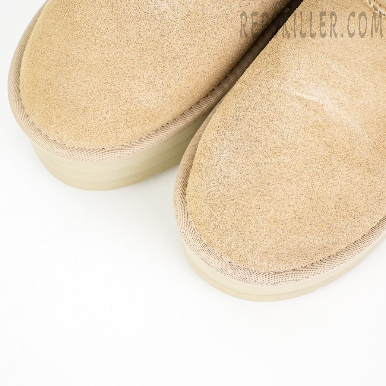 Wmns Classic Mini Platform Boot Sand "Mustard Seed" Upper