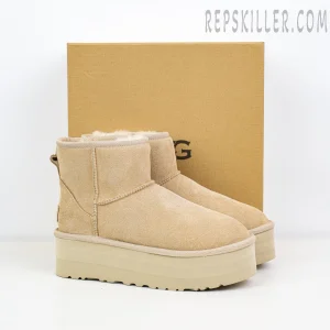 Wmns Classic Mini Platform Boot Sand "Mustard Seed"
