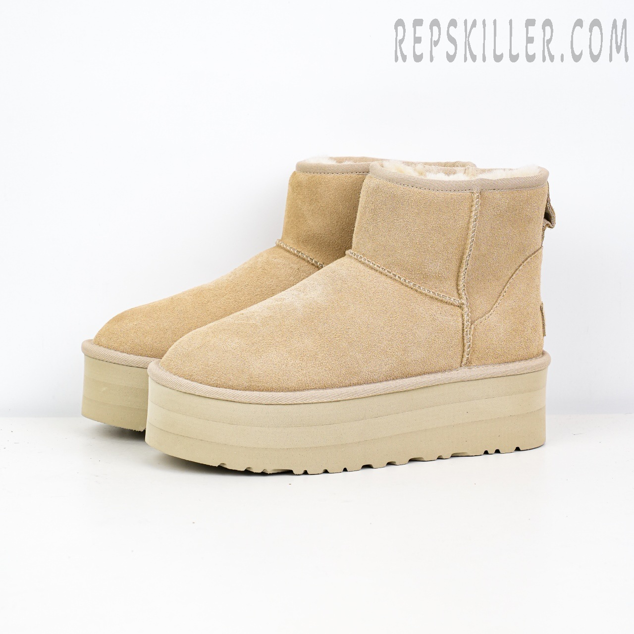 Wmns Classic Mini Platform Boot Sand "Mustard Seed"