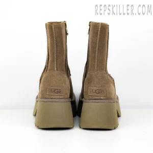 Wmns Classic Twin Seam New Heights Boot Brown Heels