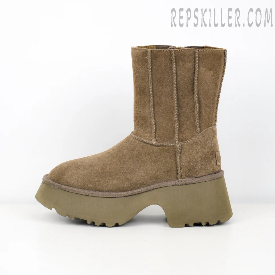 Wmns Classic Twin Seam New Heights Boot Brown