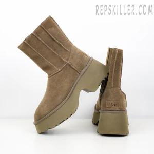 Wmns Classic Twin Seam New Heights Boot Brown