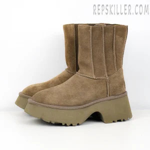 Wmns Classic Twin Seam New Heights Boot Brown