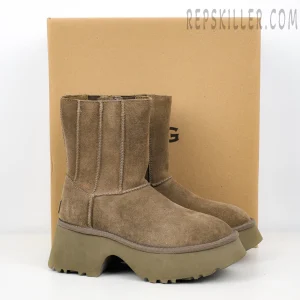 Wmns Classic Twin Seam New Heights Boot Brown