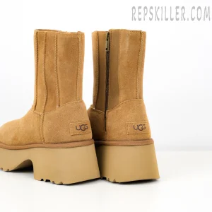 Wmns Classic Twin Seam New Heights Boot 'Chestnut' Heels