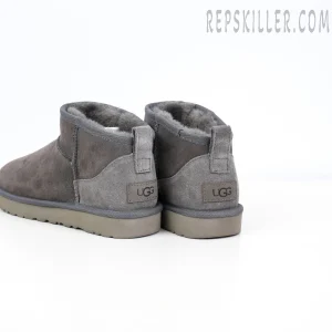 Wmns Classic Ultra Mini Boot 'Grey' Heels