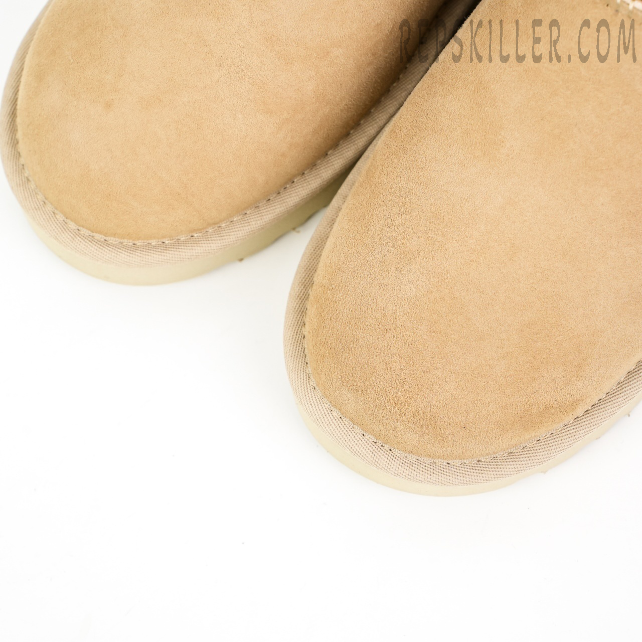 Wmns Classic Ultra Mini Boot 'Sand' Upper