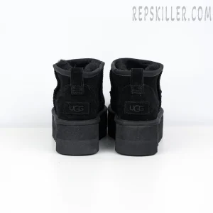 Wmns Classic Ultra Mini Platform Boot 'Black' Heels