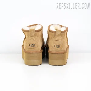 Wmns Classic Ultra Mini Platform Boot 'Chestnut' Heels