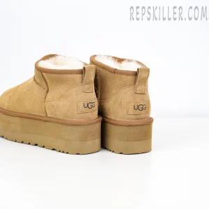 Wmns Classic Ultra Mini Platform Boot 'Chestnut' Heels