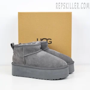 Wmns Classic Ultra Mini Platform Boot 'Grey'