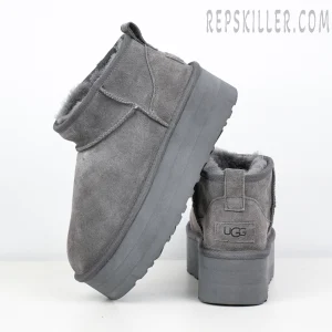 Wmns Classic Ultra Mini Platform Boot 'Grey'