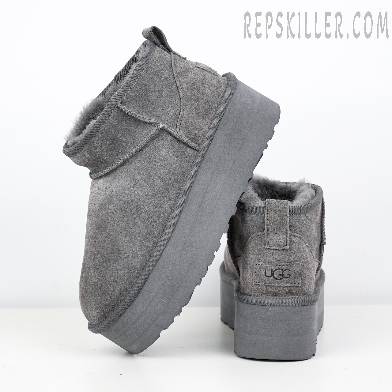 Wmns Classic Ultra Mini Platform Boot 'Grey'