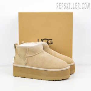 Wmns Classic Ultra Mini Platform Boot 'Mustard Seed'