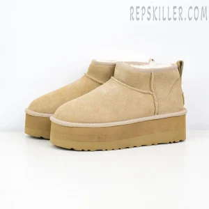 Wmns Classic Ultra Mini Platform Boot 'Mustard Seed'