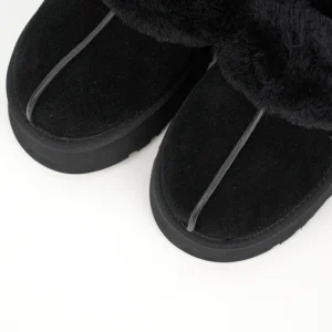 Wmns Disquette Slipper 'Black' Upper