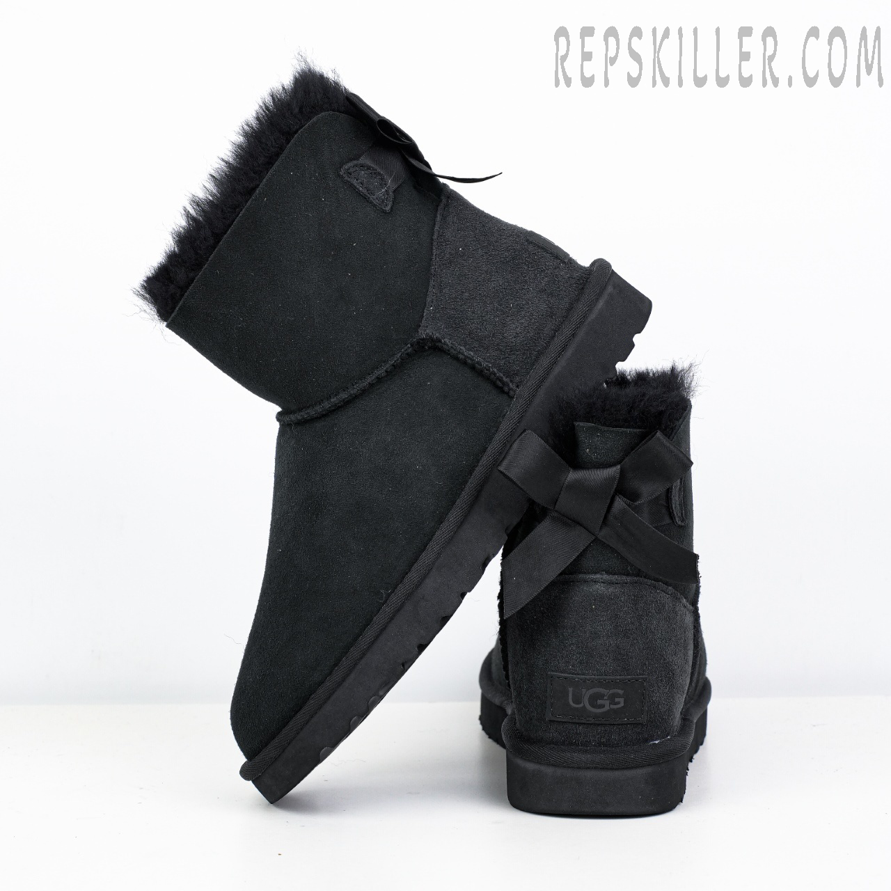 Wmns Mini Bailey Bow II Black