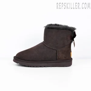 Wmns Mini Bailey Bow II Coffee Brown