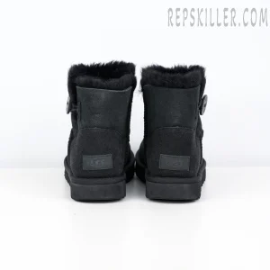 Wmns Mini Bailey Button II Boot Black Heels