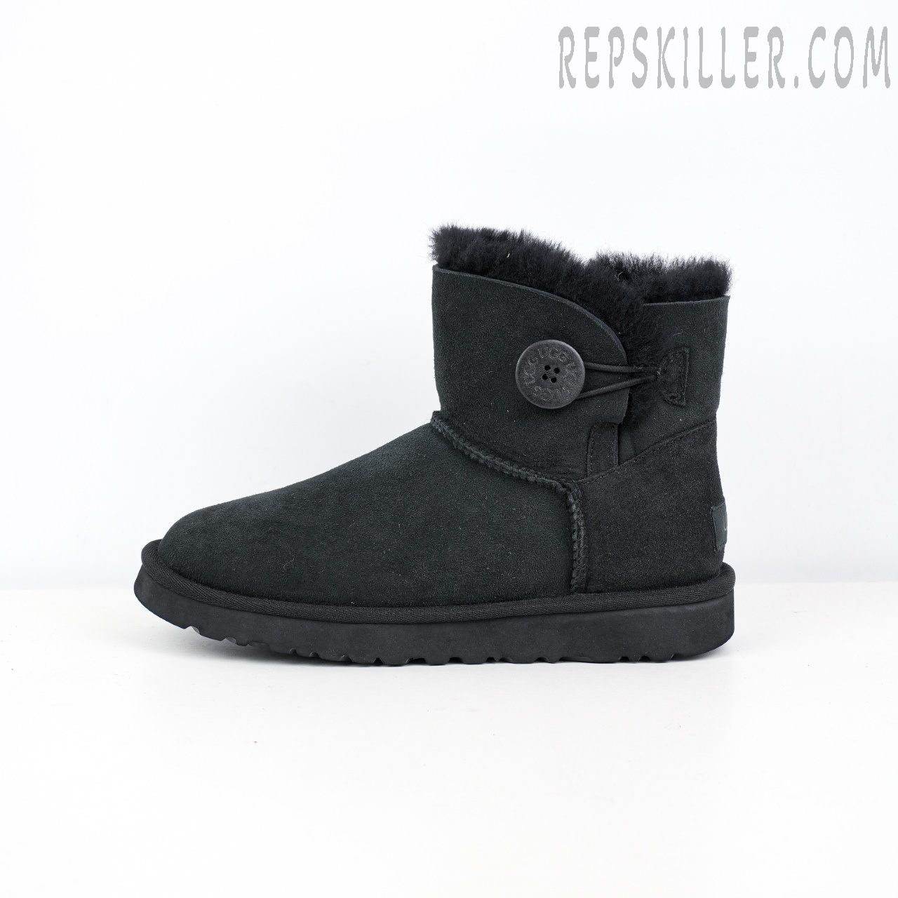 Wmns Mini Bailey Button II Boot Black