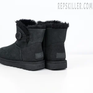 Wmns Mini Bailey Button II Boot Black Heels