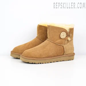 Wmns Mini Bailey Button II Boot 'Chestnut'