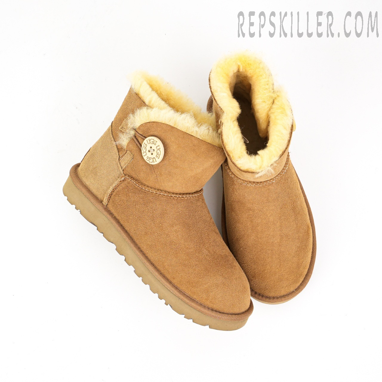 Wmns Mini Bailey Button II Boot 'Chestnut'